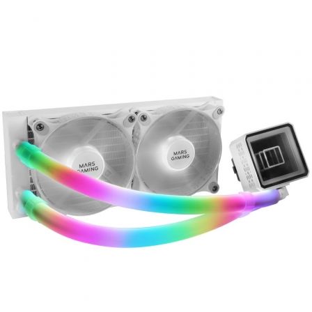 Mars Gaming MCA-WT Fundas ARGB para Tubos de Refrigeración Líquida Blanco